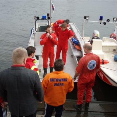 18a. Pokazy Ratownictwa Naszych Koleg W Z Drk Wasserwacht